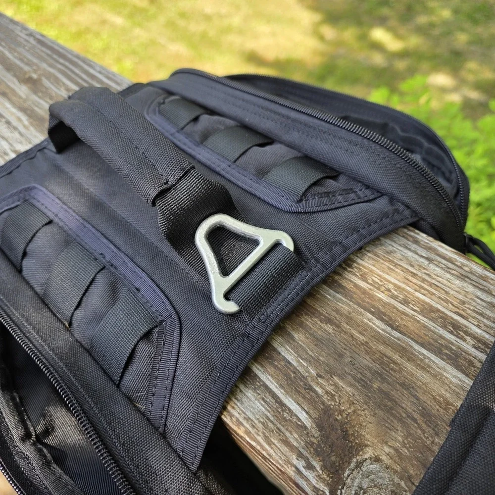 Spanker Tactical Dog Vest Black Harness Approx 11x11 Carrying‎ Pockets